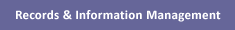 Records and Information Management